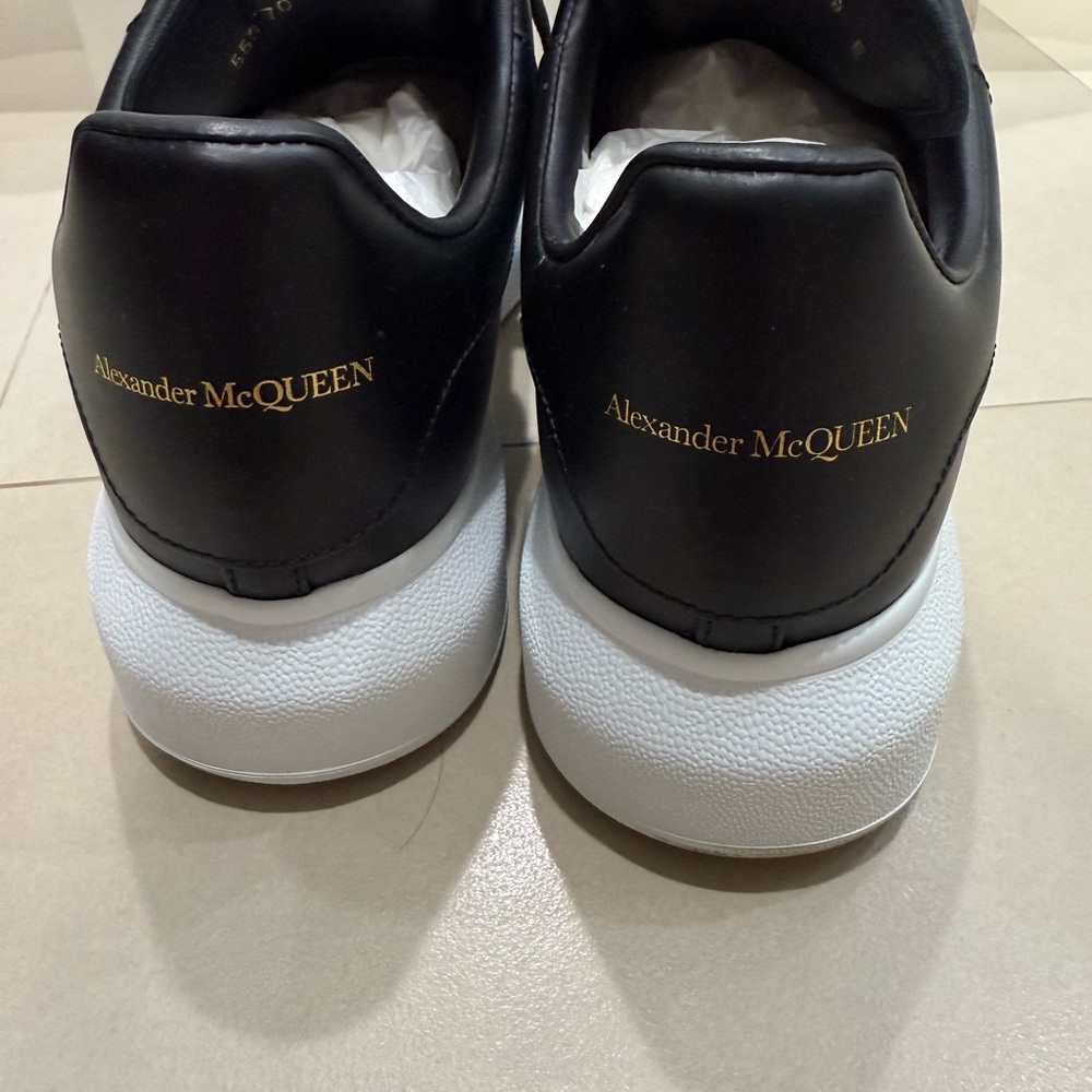 Alexander McQueen Women’s Leather Sneakers - Picture 8 of 12